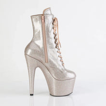 Load image into Gallery viewer, Tacones Pleaser ADORE-1020GP Champagne Purpurina Charol
