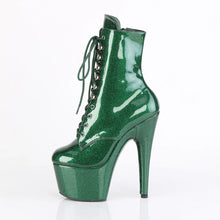 Load image into Gallery viewer, Tacones Pleaser ADORE-1020GP Emerald Verde Purpurina
