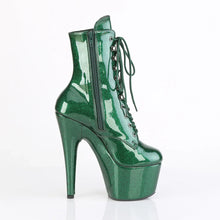 Load image into Gallery viewer, Tacones Pleaser ADORE-1020GP Emerald Verde Purpurina
