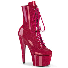 Load image into Gallery viewer, Tacones Pleaser ADORE-1020GP Fuchsia Purpurina Charol

