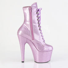 Cargar imagen en el visor de la galería, Tacones Pleaser ADORE-1020GP Lilac Purpurina Charol
