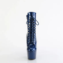 Cargar imagen en el visor de la galería, Tacones Pleaser ADORE-1020GP Navy Azul Purpurina
