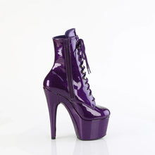 Cargar imagen en el visor de la galería, Tacones Pleaser ADORE-1020GP Morado Purpurina Charol
