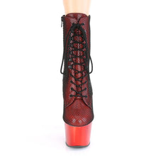 Load image into Gallery viewer, Tacones Pleaser ADORE-1020HFN Rojo Holo Cromo
