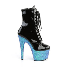 Cargar imagen en el visor de la galería, Tacones Pleaser ADORE-1020LG Negro Charol Azul
