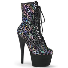 Cargar imagen en el visor de la galería, Tacones Pleaser ADORE-1020LP Pewter Leopard Print
