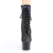 Carregar imagem no visualizador da galeria, Tacones Pleaser ADORE-1020OMBG Morado Purpurina Negro
