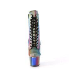 Carregar imagem no visualizador da galeria, Tacones Pleaser ADORE-1020RC-REFL Rainbow Reflective Cromo
