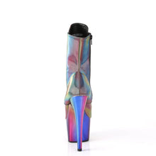 Carregar imagem no visualizador da galeria, Tacones Pleaser ADORE-1020RC-REFL Rainbow Reflective Cromo
