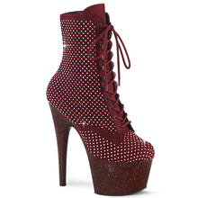 Carregar imagem no visualizador da galeria, Tacones Pleaser ADORE-1020RM Burdeos Faux Suede
