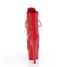 Cargar imagen en el visor de la galería, Tacones Pleaser ADORE-1020RM Rojo Faux Suede
