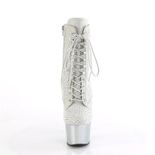 Carregar imagem no visualizador da galeria, Tacones Pleaser ADORE-1020RM Plata Faux Sude
