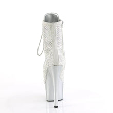 Carregar imagem no visualizador da galeria, Tacones Pleaser ADORE-1020RM Plata Faux Sude
