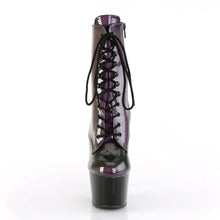 Cargar imagen en el visor de la galería, Tacones Pleaser ADORE-1020SHG Morado Olive Negro
