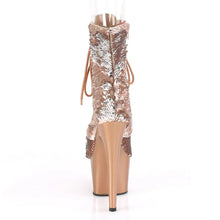Load image into Gallery viewer, Tacones Pleaser ADORE-1020SQ Oro Rosa Plata
