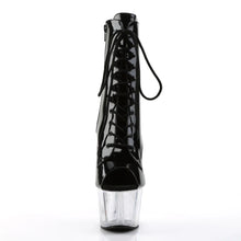 Load image into Gallery viewer, Tacones Pleaser ADORE-1021 Negro Charol Transparente
