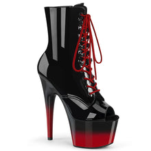 Carregar imagem no visualizador da galeria, Tacones Pleaser ADORE-1021BR-H Negro Charol Rojo
