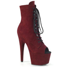 Load image into Gallery viewer, Tacones Pleaser ADORE-1021FS Burdeos Faux Suede
