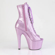 Load image into Gallery viewer, Tacones Pleaser ADORE-1021GP Lilac Purpurina Charol
