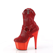 Load image into Gallery viewer, Tacones Pleaser ADORE-1029CHRS Rojo Cromo

