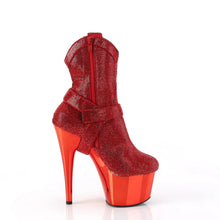Load image into Gallery viewer, Tacones Pleaser ADORE-1029CHRS Rojo Cromo
