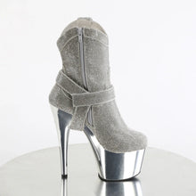 Cargar imagen en el visor de la galería, Tacones Pleaser ADORE-1029CHRS Plata Cromo
