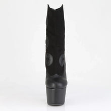Load image into Gallery viewer, Tacones Pleaser ADORE-1034 Negro Faux Suede
