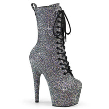Load image into Gallery viewer, Tacones Pleaser ADORE-1040GR Negro Purpurinas Matching

