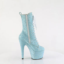 Load image into Gallery viewer, Tacones Pleaser ADORE-1040GR B. Azul Purpurinas
