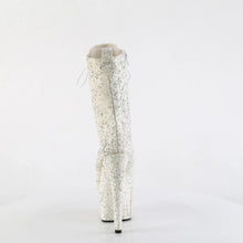 Load image into Gallery viewer, Tacones Pleaser ADORE-1040GR Ivory Purpurinas Matching
