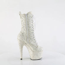 Load image into Gallery viewer, Tacones Pleaser ADORE-1040GR Ivory Purpurinas Matching
