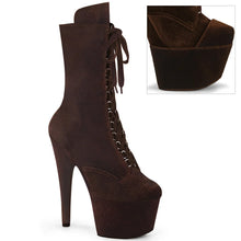 Load image into Gallery viewer, Tacones Pleaser ADORE-1045VEL Marrón Velvet M
