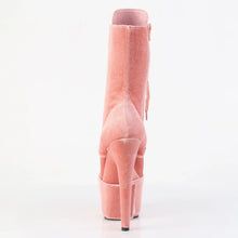 Load image into Gallery viewer, Tacones Pleaser ADORE-1045VEL Dusty Rosa Velvet
