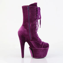 Carregar imagem no visualizador da galeria, Tacones Pleaser ADORE-1045VEL Morado Velvet
