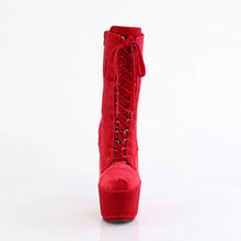 Cargar imagen en el visor de la galería, Tacones Pleaser ADORE-1045VEL Rojo Velvet
