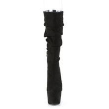 Load image into Gallery viewer, Tacones Pleaser ADORE-1061 Negro Faux Suede
