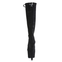 Load image into Gallery viewer, Tacones Pleaser ADORE-2008 Negro Stretch Faux
