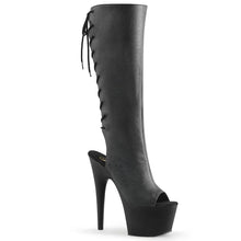 Load image into Gallery viewer, Tacones Pleaser ADORE-2018 Negro Piel Sintética
