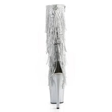 Load image into Gallery viewer, Tacones Pleaser ADORE-2024RSF Plata Pu Mate
