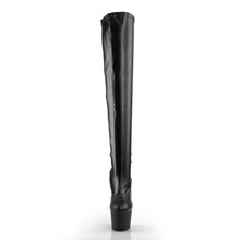 Load image into Gallery viewer, Tacones Pleaser ADORE-3000 Negro Str Piel
