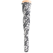 Load image into Gallery viewer, Tacones Pleaser ADORE-3000DP Blanco Negro Str.
