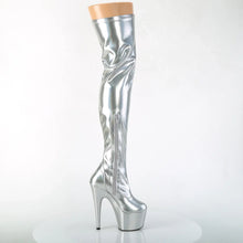Load image into Gallery viewer, Tacones Pleaser ADORE-3000HWR Plata Str. Holo
