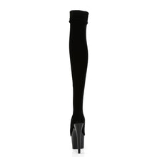 Load image into Gallery viewer, Tacones Pleaser ADORE-3002 Negro Str Velvet
