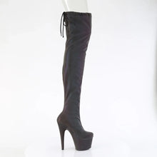 Load image into Gallery viewer, Tacones Pleaser ADORE-3008REFL Stretch Verde Morado

