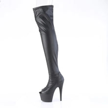 Load image into Gallery viewer, Tacones Pleaser ADORE-3011 Negro Str. Piel
