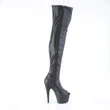 Load image into Gallery viewer, Tacones Pleaser ADORE-3011 Negro Str. Piel
