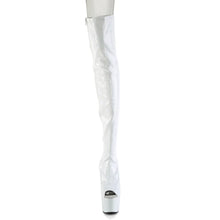 Load image into Gallery viewer, Tacones Pleaser ADORE-3011HWR Blanco Str. Holo

