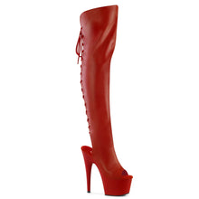 Load image into Gallery viewer, Tacones Pleaser ADORE-3019 Rojo Piel Sintética
