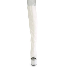 Load image into Gallery viewer, Tacones Pleaser ADORE-3019 Blanco Piel Sintética
