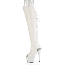Load image into Gallery viewer, Tacones Pleaser ADORE-3019 Blanco Piel Sintética
